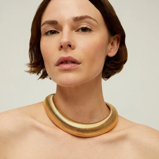 Aida necklace gold