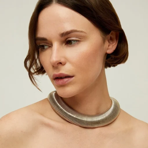 Aida necklace silver