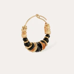 Aloha hoop earrings mini gold