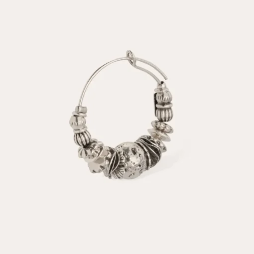 Aloha hoop earrings mini silver