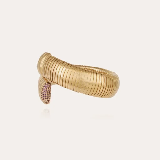 Antigone bracelet gold - Amethsyt - Capsule The Precious