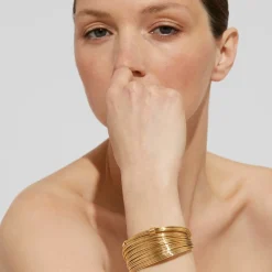 Arpa bracelet gold