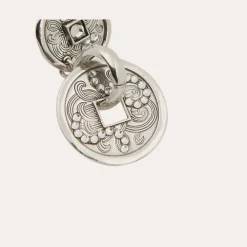 Aurelia strass earrings silver