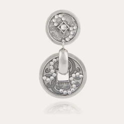 Aurelia strass earrings silver