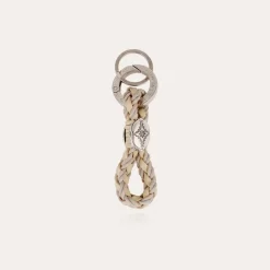 Barcelona key ring silver