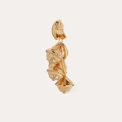 Bell earrings gold