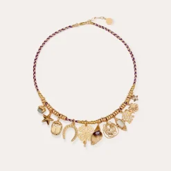 Bellagio bis necklace gold