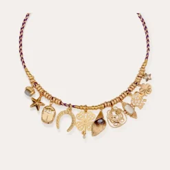 Bellagio bis necklace gold
