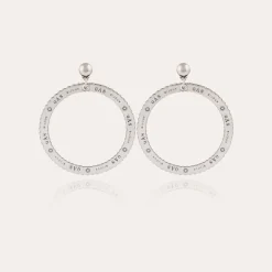 Bolduc earrings small size silver