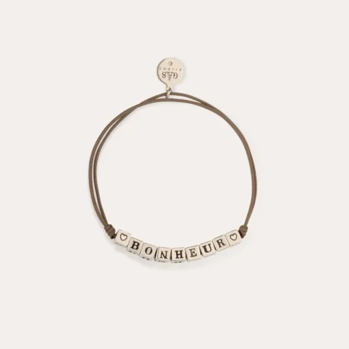 Bonheur bracelet silver