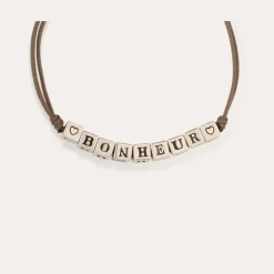 Bonheur bracelet silver