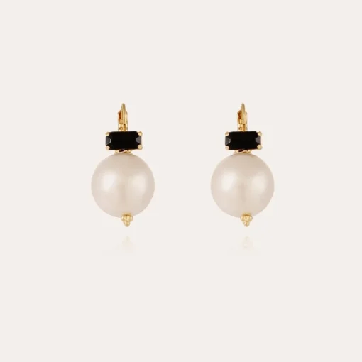 Boucles d'oreilles Décalcia dorées