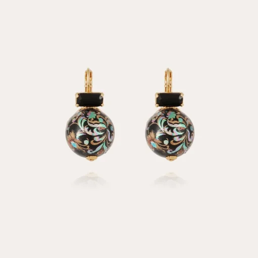 Boucles d'oreilles Décalco dorées