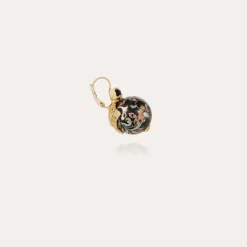 Boucles d'oreilles Décalco dorées