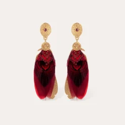 Boucles d'oreilles Sao petit modèle dorées
