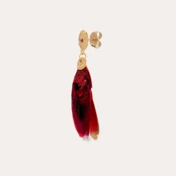 Boucles d'oreilles Sao petit modèle dorées