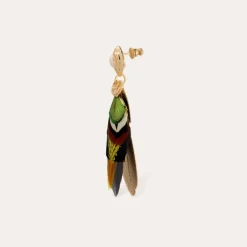 Boucles d'oreilles Sao petit modèle dorées