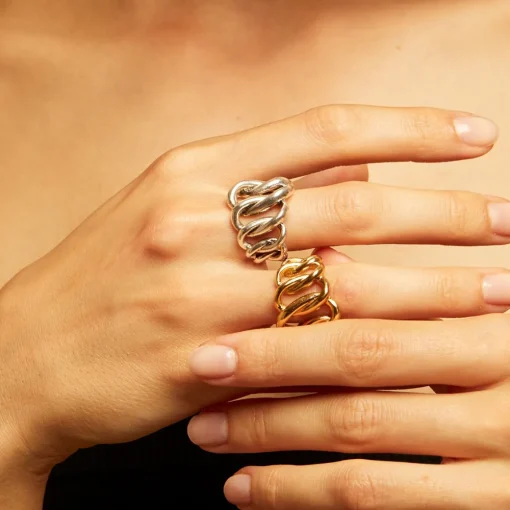 Bronx ring silver