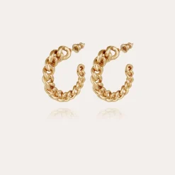 Bronxy hoop earrings gold