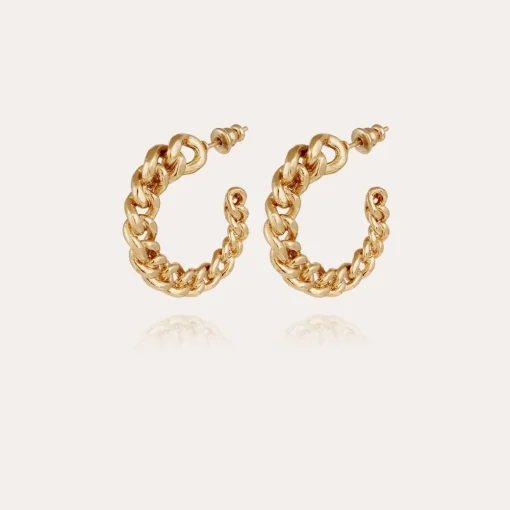 Bronxy hoop earrings gold