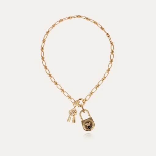 Cadenas necklace gold