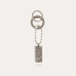 Cage Bozart key ring silver