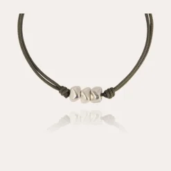 Cailloux men bracelet silver
