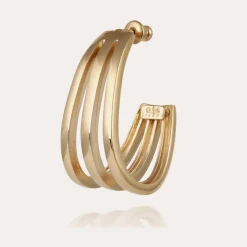 Cerceau earrings gold