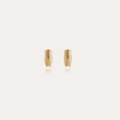 Cigale studs earrings gold