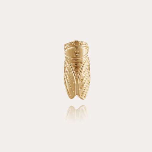 Cigale studs earrings gold