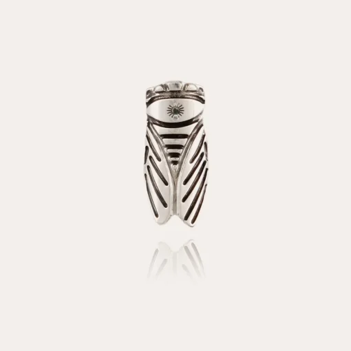 Cigale studs earrings silver