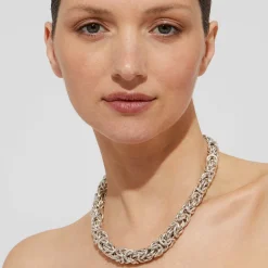 Claude necklace silver