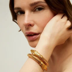 Cobra bracelet gold