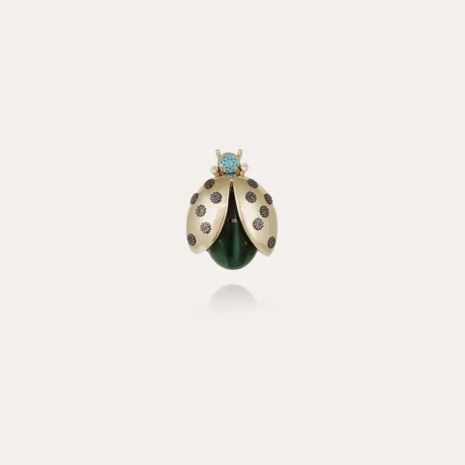 Coccinelle brooch small size gold