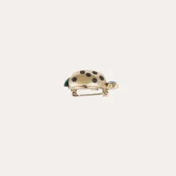 Coccinelle brooch small size gold