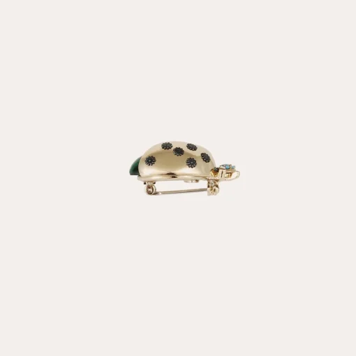 Coccinelle brooch small size gold