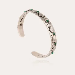 Coki bangle bracelet silver