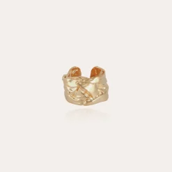 Compression ring large size gold