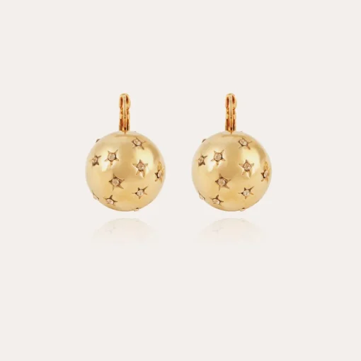 Comète earrings large size gold