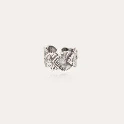 Cuore ring silver