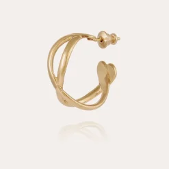 Destinee hoop earrings gold