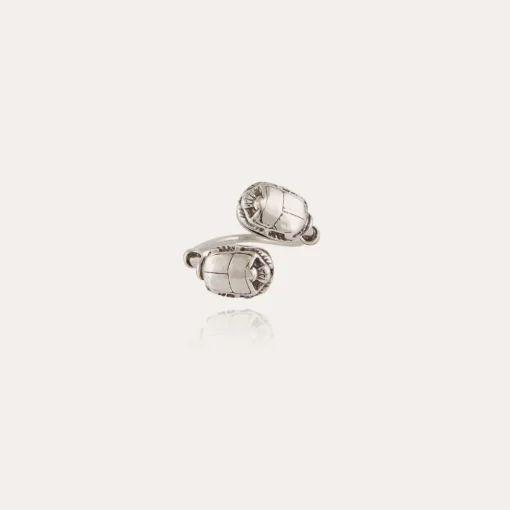 Duality Scaramouche ring silver