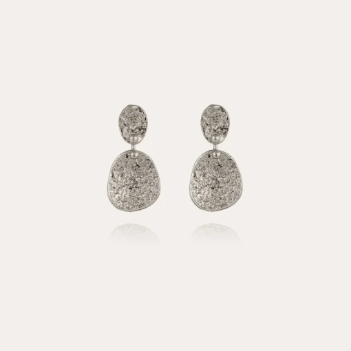 Eclipse earrings small size silver
