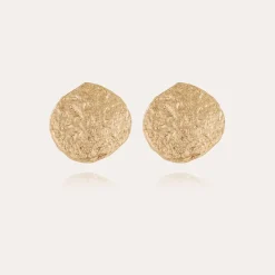 Eclipse Moon earrings gold
