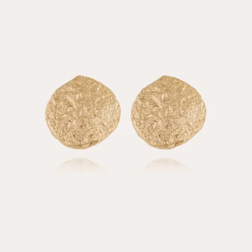Eclipse Moon earrings gold