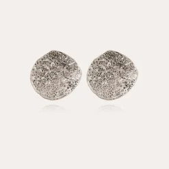 Eclipse Moon earrings silver