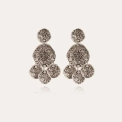 Eclipse Sequin earrings small size silver