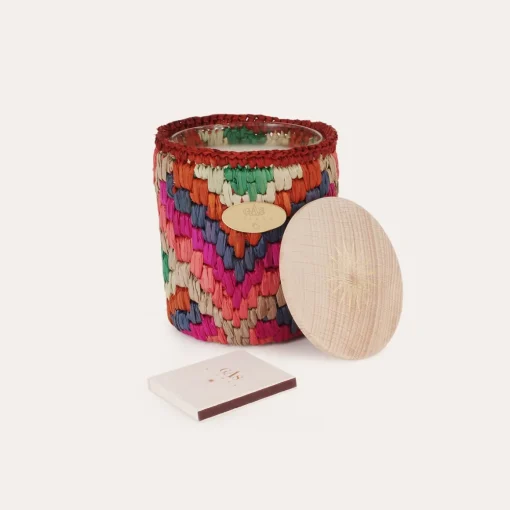 Ensoleille Moi candle raffia