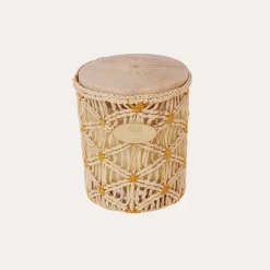 Ensoleille moi candle raffia