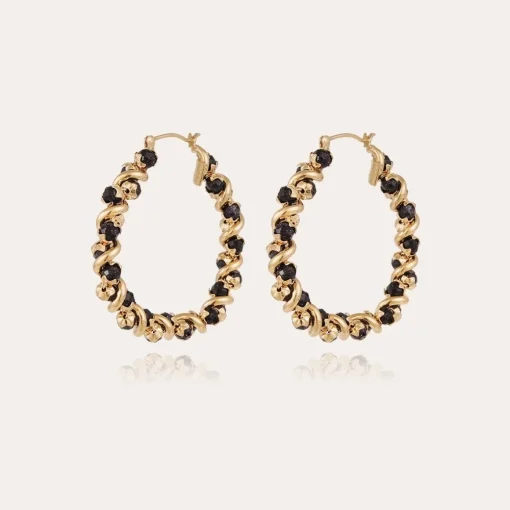 Eurydice hoop earrings gold